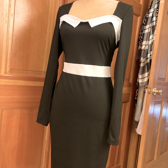 Paris Women’s Designer Bodycon Dress - Picture 2 of 16